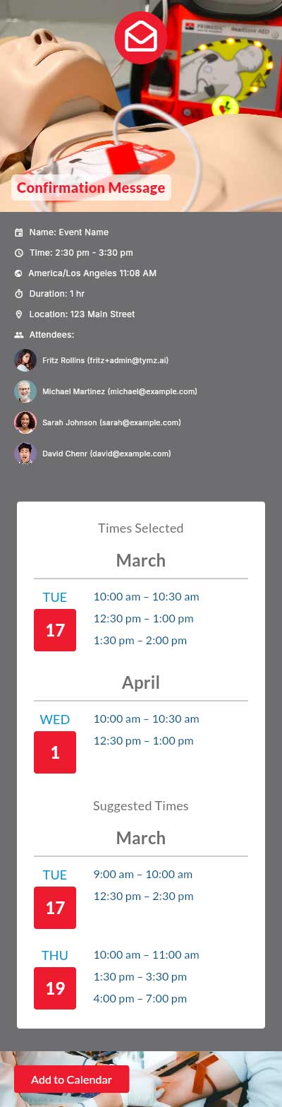 American Red Cross template preview 3