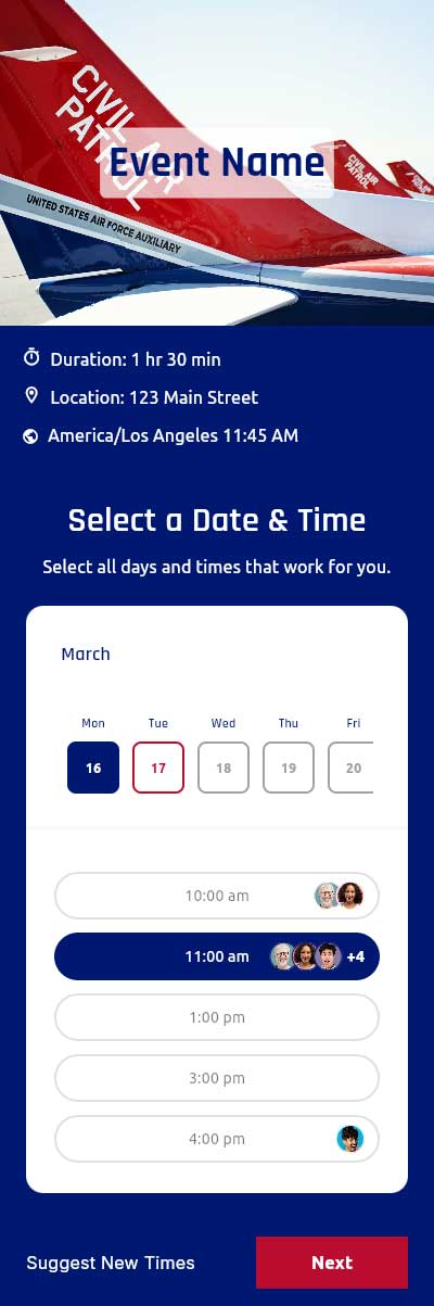 Civil Air Patrol template preview 1