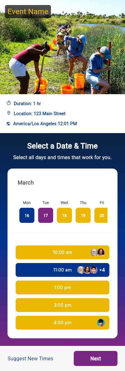 Lions Clubs International template preview 1