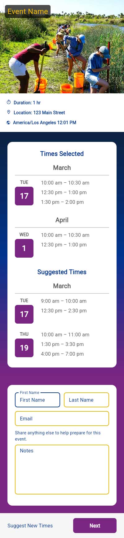 Lions Clubs International template preview 2